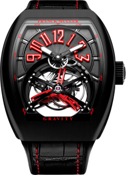 Часы Franck Muller Vanguard Graviti V_45_T_GR_CS_BR_NR-red